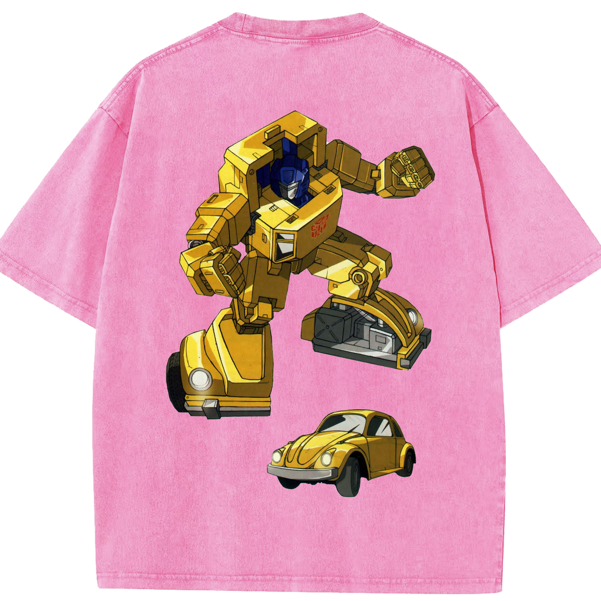 （画像用）  綿100% ヴィンテージ風 半袖Tシャツ（背面プリント）